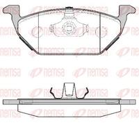 Brake pads Front Axle 0633.00 REMSA for AUDI SKODA VW SEAT