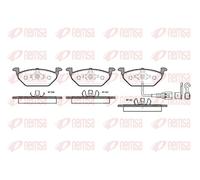 REMSA 0633.21 Brake pad set