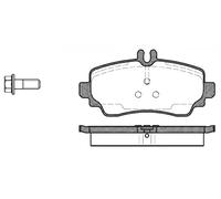 REMSA 0650.00 Brake pad set