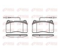 REMSA 0666.14 Brake pad set