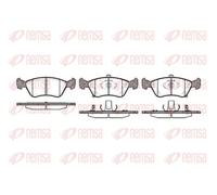 REMSA 0676.02 Brake pad set