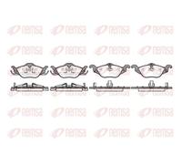 Brake pads Front Axle 0684.02 REMSA for OPEL CHEVROLET