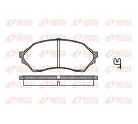 BRAKE PAD SET DISC BRAKE 0699.00 FOR MAZDA FAMILIA/VI 323/PROTEGE/Mk/ASTINA 1.8L