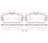 BRAKE PAD SET DISC BRAKE 0704.10 FOR NISSAN SENTRA/II/Hatchback PRIMERA/Break