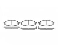 REMSA 0748.02 Brake pad set