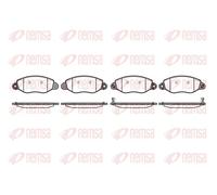 Brake pads Front Axle 0772.12 REMSA for FORD TRANSIT Bus TRANSIT Van