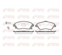 REMSA 0774.12 Brake pad set