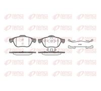 REMSA 0843.00 Brake pad set