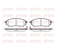 REMSA 0852.14 Brake pad set
