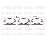 REMSA 0858.01 Brake pad set