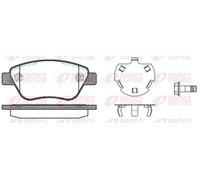 Brake pads Front Axle 0858.30 REMSA for FIAT OPEL