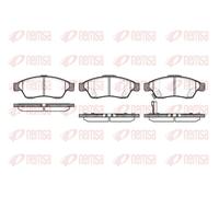 Brake pads Front Axle 0875.01 REMSA for SUZUKI LIANA Hatchback LIANA
