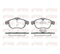 Brake pads Front Axle 0888.00 REMSA for FIAT SAAB OPEL CADILLAC