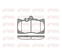 REMSA 0890.00 Brake pad set
