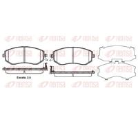 REMSA 0951.04 Brake pad set