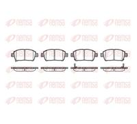 Brake pads Front Axle 0971.02 REMSA for ASTON MARTIN TOYOTA