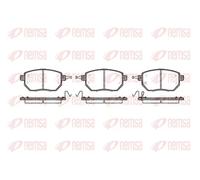 BRAKE PAD SET DISC BRAKE 0985.02 FOR INFINITI NISSAN VQ35HR/VQ35DE 3.5L 6cyl FX