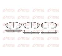 REMSA 1041.02 Brake pad set