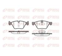 REMSA 1052.00 Brake pad set
