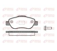 REMSA 1100.00 Brake pad set