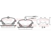REMSA 1102.02 Brake pad set