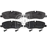 Brake Pads Set fits RANGE ROVER SPORT L320 3.6D Front 06 to 13 LR019618 Febi New