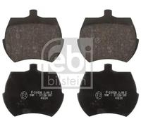 BRAKE PAD SET DISC BRAKE FOR ROVER MINI CONVERTIBLE XN 12 A2E FEBI BILSTEIN