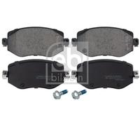 febi bilstein 116245 Brake Pad Set with securing bolts, 1 unit