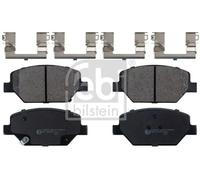 febi bilstein Brake Pad Set 116248 with fastening material, 1 unit