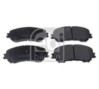 Brake pads Front Axle 116266 FEBI BILSTEIN for NISSAN RENAULT