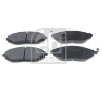 FEBI 116278 BRAKE PAD SET DISC BRAKE Front