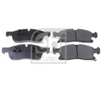 Brake Pads Set fits JEEP GRAND CHEROKEE Mk4 3.0 Front 2014 on K68052369AA Febi