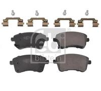 Brake Pads Set fits KIA VENGA YN 1.4D Front 2010 on D4FC 581011PA00 Febi Quality