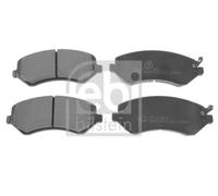 Brake Pads Set fits JEEP CHEROKEE KJ 2.8D Front 02 to 08 ENR KV1016349 Febi New