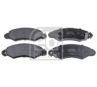 Brake pads Front Axle 116398 FEBI BILSTEIN for SUZUKI SWIFT Mk II Hatchback