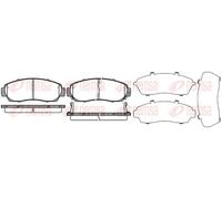 REMSA 1171.12 Brake pad set