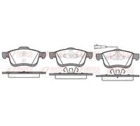 Brake pads Front Axle 1183.01 REMSA for FIAT OPEL