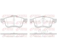 REMSA 1183.42 Brake pad set