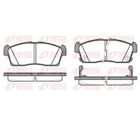 REMSA 1199.02 Brake pad set
