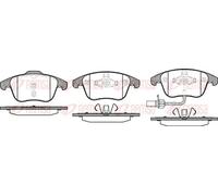 REMSA 1219.11 Brake pad set
