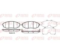 REMSA 1223.02 Brake pad set