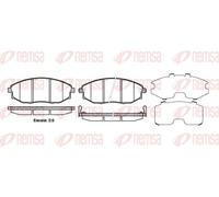 REMSA 1223.02 Brake pad set