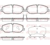 Brake pads Front Axle 1226.32 REMSA for HYUNDAI H350 Bus H350 Van