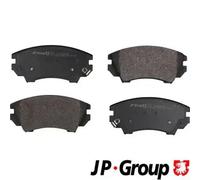Brake pads Front Axle 1263602410 JP GROUP for SAAB OPEL CHEVROLET VAUXHALL