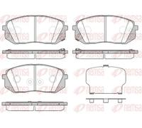 Brake pads Front Axle 1302.52 REMSA for HYUNDAI KONA