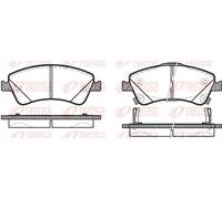 Brake pads Front Axle 1341.02 REMSA for TOYOTA AVENSIS Saloon AVENSIS Estate
