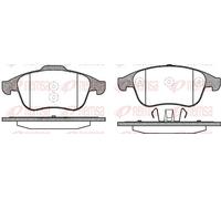 Brake pads Front Axle 1350.10 REMSA for RENAULT MEGANE III Hatchback MEGANE CC
