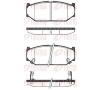 REMSA DISC BRAKE BRAKE PAD SET 138112 FOR SUZUKI