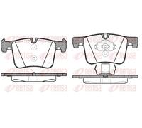 REMSA 1457.00 Brake pad set