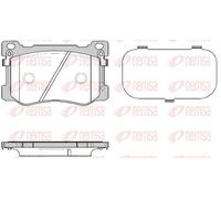 Brake pads Front Axle 1475.12 REMSA for HYUNDAI GENESIS Coupe GENESIS